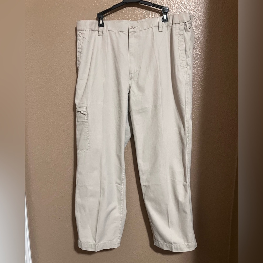 Dockers Men's Classic Fit Cargo Pants - Beige - Picture 2 of 4